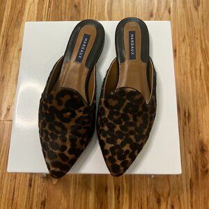 Margaux The Mule - Leopard Haircalf